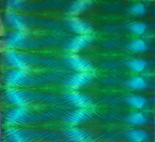 Load image into Gallery viewer, 35&quot; Custom Shibori Blue Green Scarf