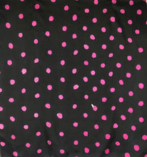 Load image into Gallery viewer, 34&quot; Custom Pink Dot on Black Wildrag