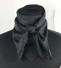 Load image into Gallery viewer, 35&quot; Black Paisley Jacquard