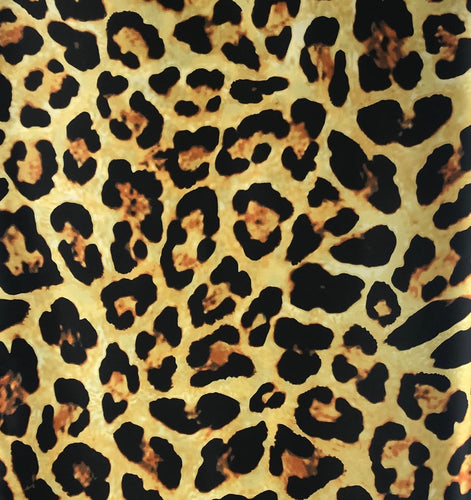 22” Golden Cheetah Print