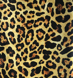 44" Golden Cheetah Print