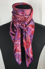 Load image into Gallery viewer, 44&quot; Purple Paisley Print