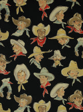 Load image into Gallery viewer, 26&quot; Cotton Cowboys and Wildrag Print Bandana