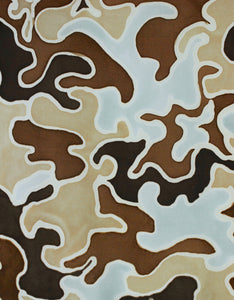 35" Fall Browns Custom Camo Print