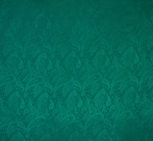 Load image into Gallery viewer, 35&quot; Forest Teal paisley jacquard