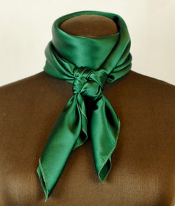 35" Emerald Silk Charmeuse